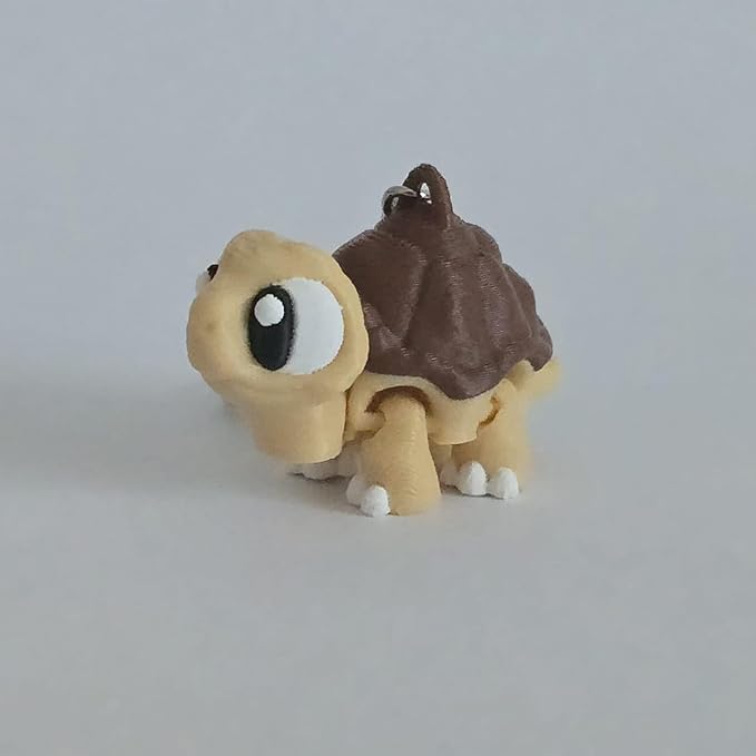 3 Pack 3D Printed Keychain Set -3