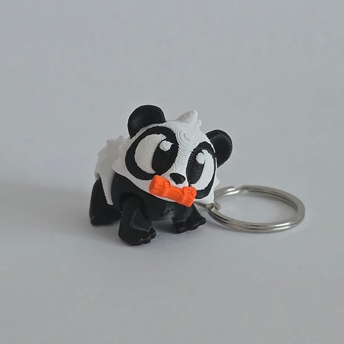 3 Pack 3D Printed Keychain Set -5