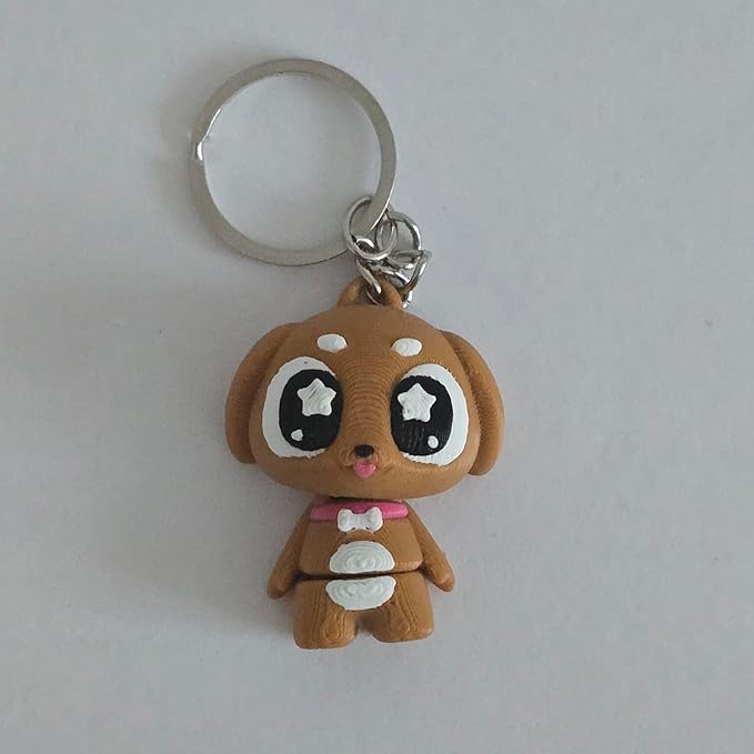 3 Pack 3D Printed Keychain Set -4