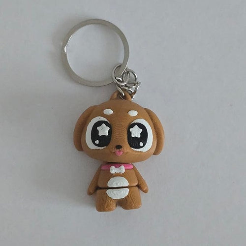 3 Pack 3D Printed Keychain Set -4